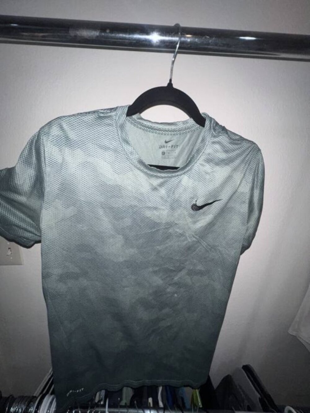 Nike Dri-FIT Sage Green Tie-Dye Tee